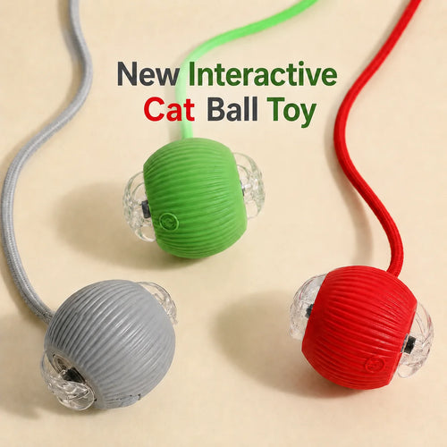 Interaktive Katzenball-Automatisches, wiederaufladbares Katzenspielzeug