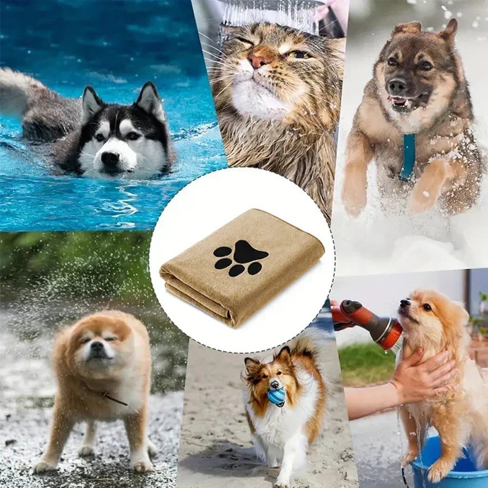 Saugstarkes Mikrofasertuch für Hunde