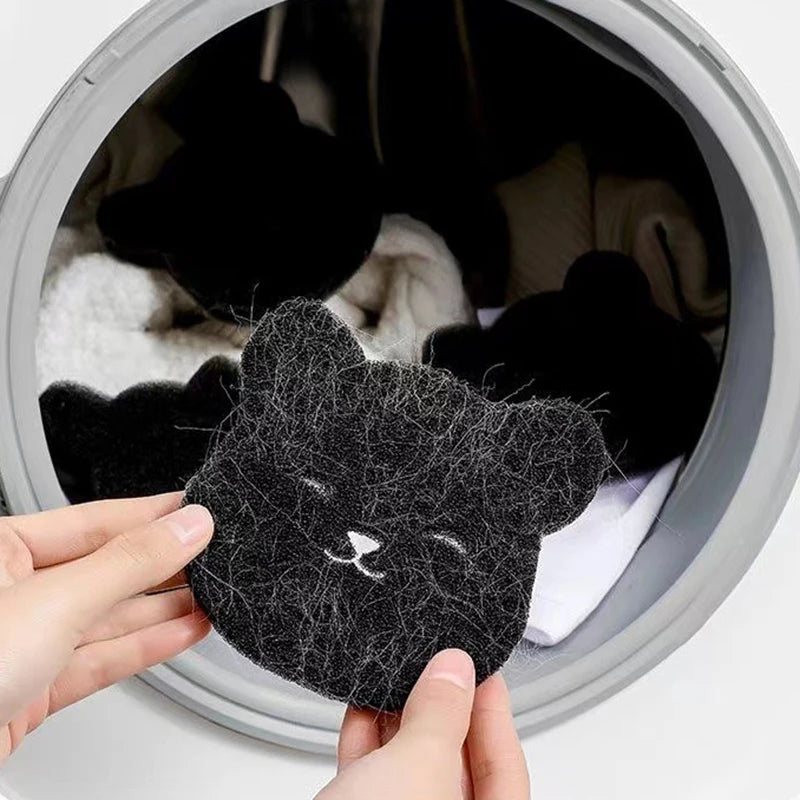 Wiederverwendbare Tierhaarfänger für die Waschmaschine.